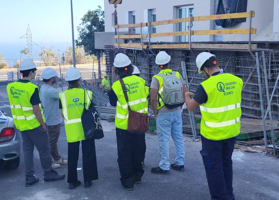 Construplan fomenta el aprendizaje práctico de estudiantes de Formación Profesional